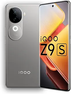 iQOO Z9s 5G (Titanium Matte, 8GB RAM, 128GB Storage) | 120 Hz 3D Curved AMOLED Display | 5500 mAh Ultra-Thin Battery | Dimesity 7300 5G Processor | Sony IMX882 OIS Camera with Aura Light